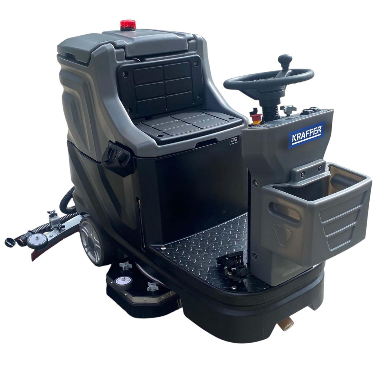 Máy chà sàn nhà xưởng ngồi lái Kraffer KF668