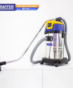Máy hút bụi và hút nước Kraffer KF130 - thùng inox